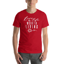 Load image into Gallery viewer, LIVE A LIFE - SHORT SLEEVE UNISEX TEE
